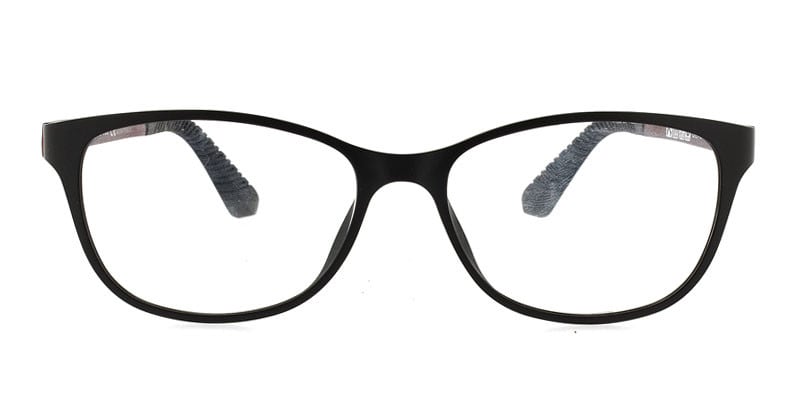 ULTEM MJ02 Black w/Red NA Round, Wayframe Full Frame sunglasses - front