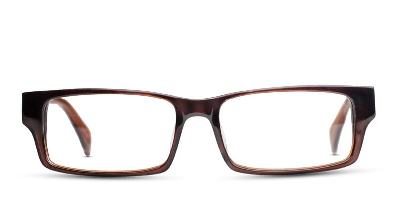 Estlyn 8492 Brown NA Rectangle Full Frame sunglasses - front