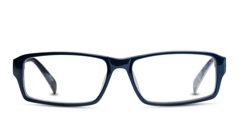 Estlyn 8451 Teal w/Blue Marble NA Rectangle, Wayframe Full Frame sunglasses - front