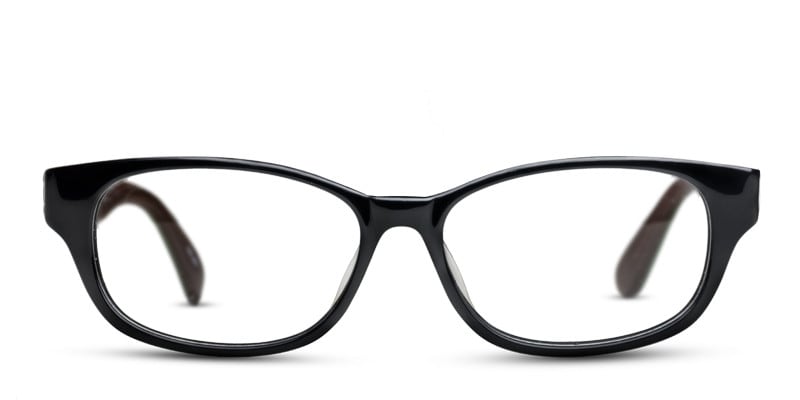 Estlyn 8477 Black w/Alligator NA Rectangle, Wayframe Full Frame sunglasses - front