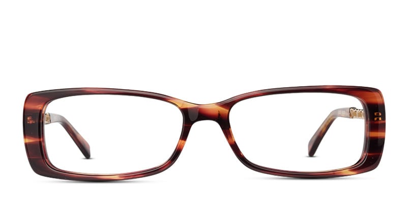 Ray GL11 Tortoise Rectangle Full Frame eyeglasses - front