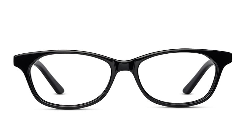 Ray OP200 Black Cat Eye Full Frame eyeglasses - front