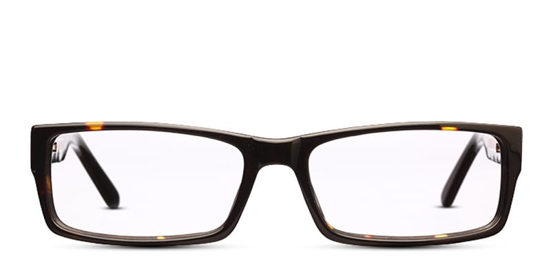 Oakville Tortoise w/Black Rectangle Full Frame eyeglasses - front