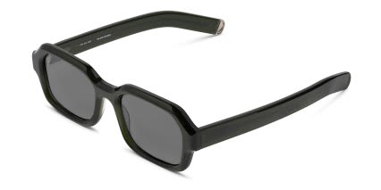 FORK Slow Burn Green glasses - Green - Angle View