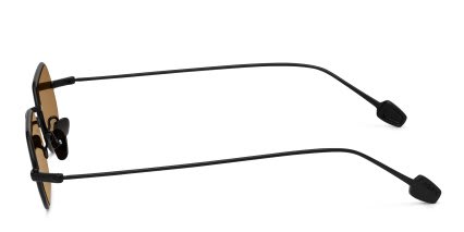 FORK Hex Black, Yellow glasses - Black / Yellow - Side View