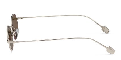 FORK Drift Silver, Brown glasses - Silver / Brown - Side View