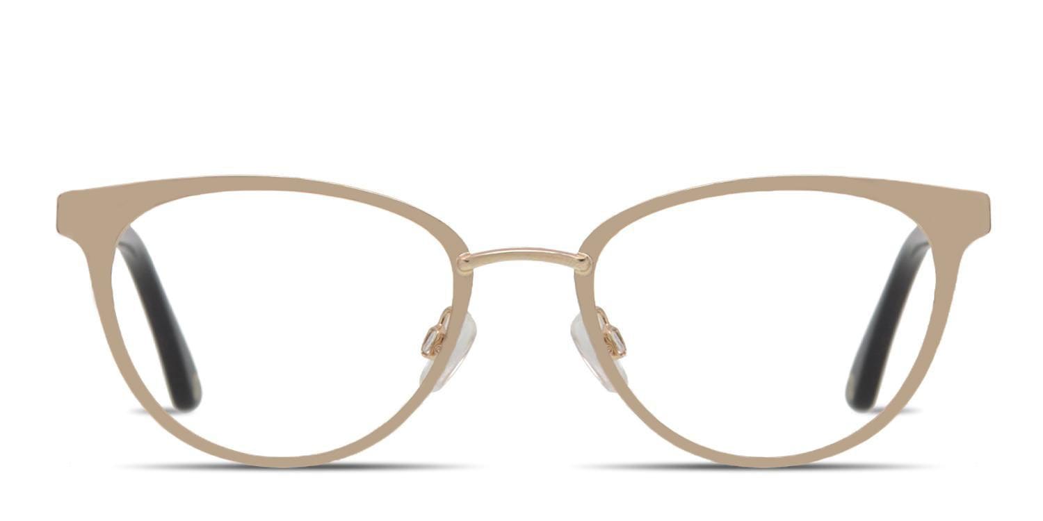 Muse X Hilary Duff Helen Gold w/Black Prescription Eyeglasses