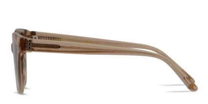 Muse X Hilary Duff Gloria Brown, Clear glasses - Brown / Clear - Side View