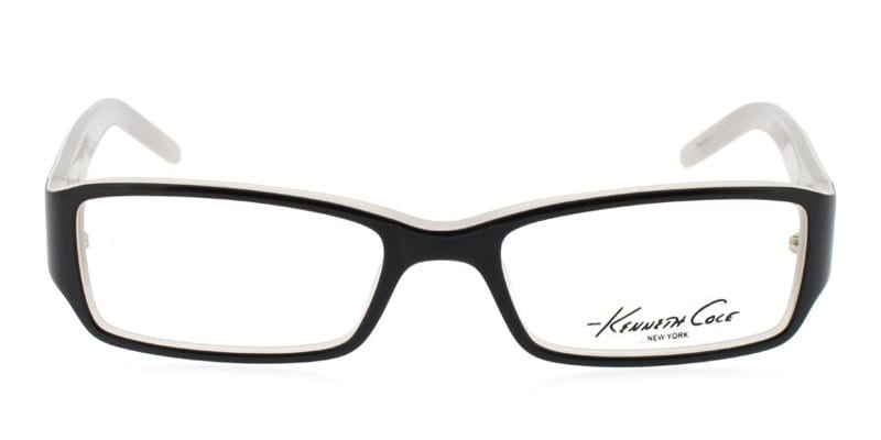 Kenneth Cole KC0132 Black NA Rectangle Full Frame eyeglasses - front