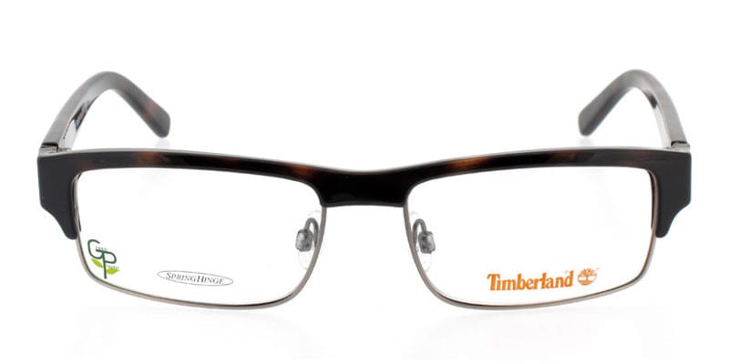 Timberland TB1519 Tortoise Shell NA Rectangle Full Frame eyeglasses - front