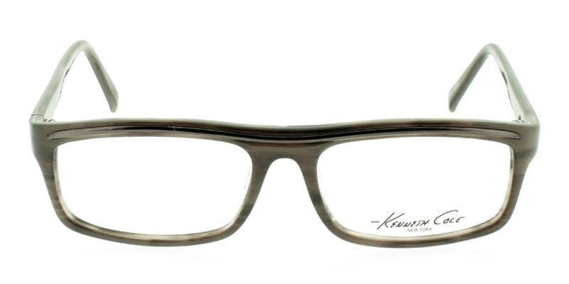 Kenneth Cole KC0128 Brown NA Rectangle Full Frame sunglasses - front