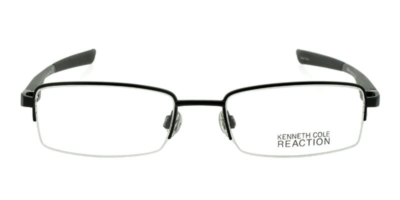 Kenneth Cole KC0695 Black NA Rectangle Half Frame eyeglasses - front