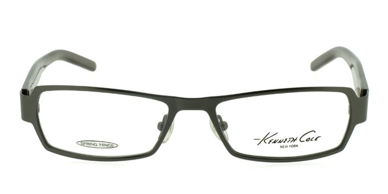 Kenneth Cole KC0129 Gunmetal NA Rectangle Full Frame eyeglasses - front