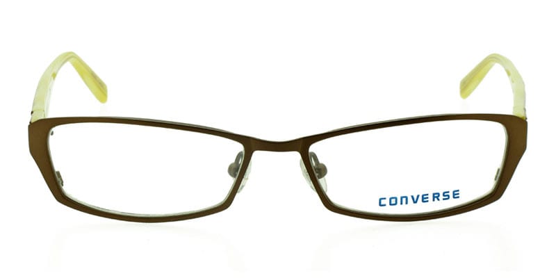 Converse Stylus Brown NA Rectangle Full Frame eyeglasses - front