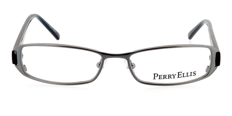 Perry Ellis PE250 Gunmetal NA Rectangle Full Frame sunglasses - front