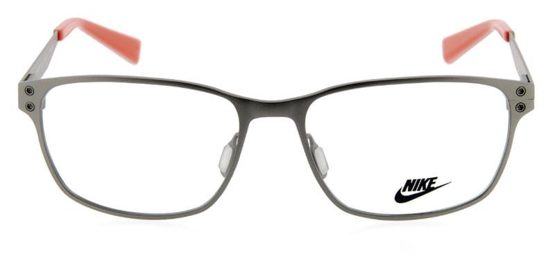 Nike 8201 Gray NA Rectangle, Wayframe Full Frame sunglasses - front