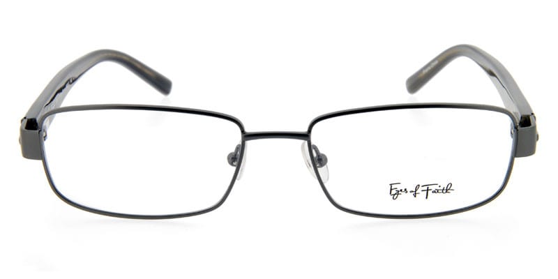 Eyes Of Faith 1007 Gray NA Rectangle Full Frame sunglasses - front