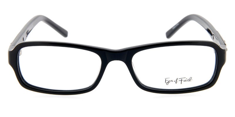 Eyes Of Faith 1008 Black NA Rectangle Full Frame sunglasses - front