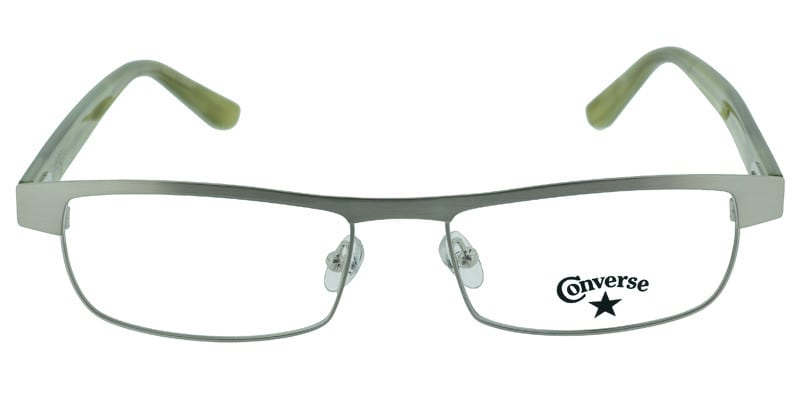 Converse Pavement Brushed Silver NA Rectangle Full Frame sunglasses - front