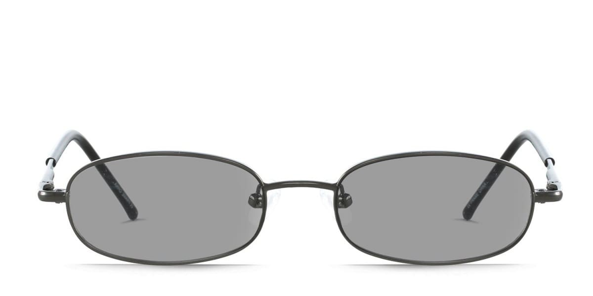 Jaime Gunmetal Oval Full Frame sunglasses - front