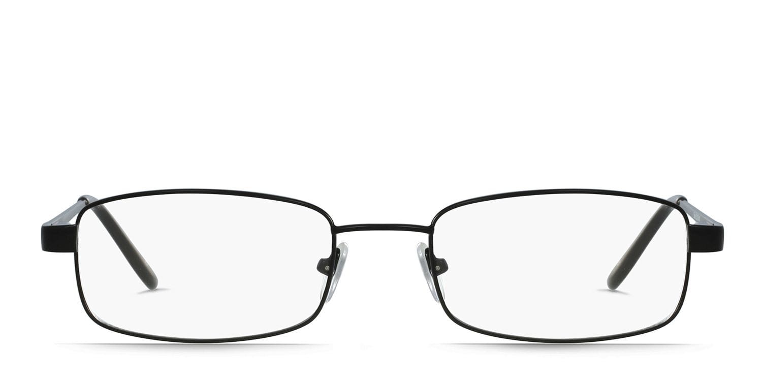 Jai Black Rectangle Full Frame eyeglasses - front