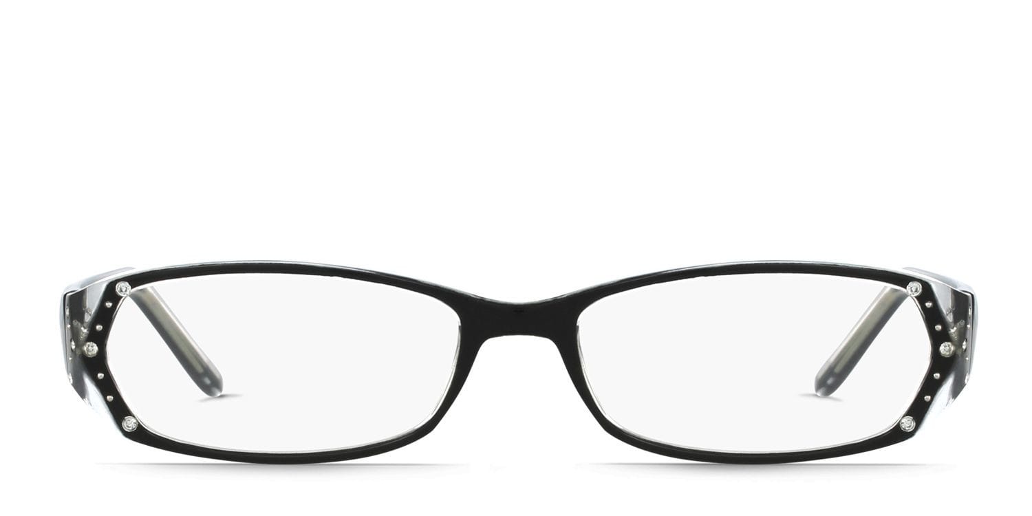 Katie Black NA Rectangle Full Frame sunglasses - front
