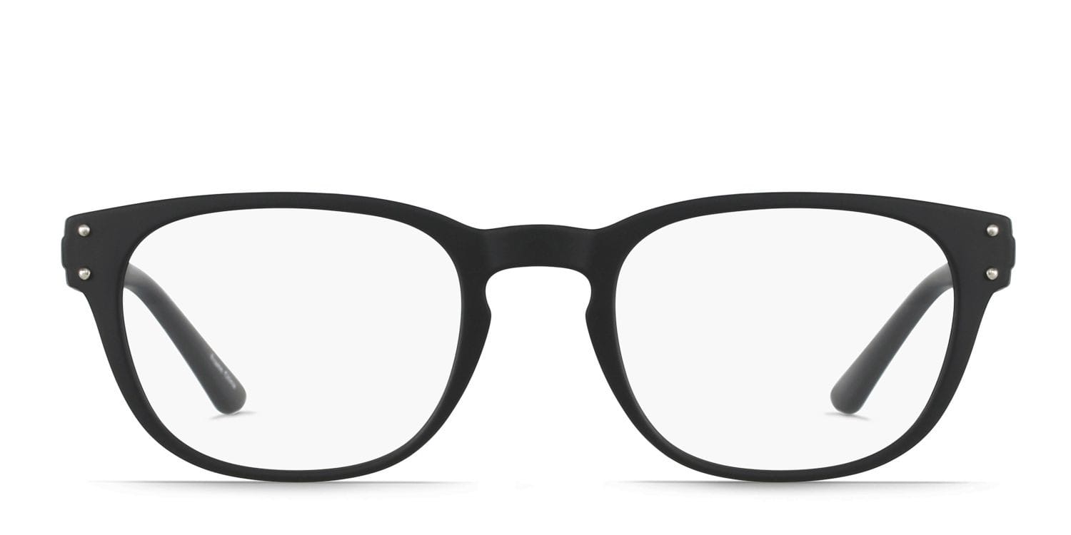 Jason Black Square Full Frame eyeglasses - front