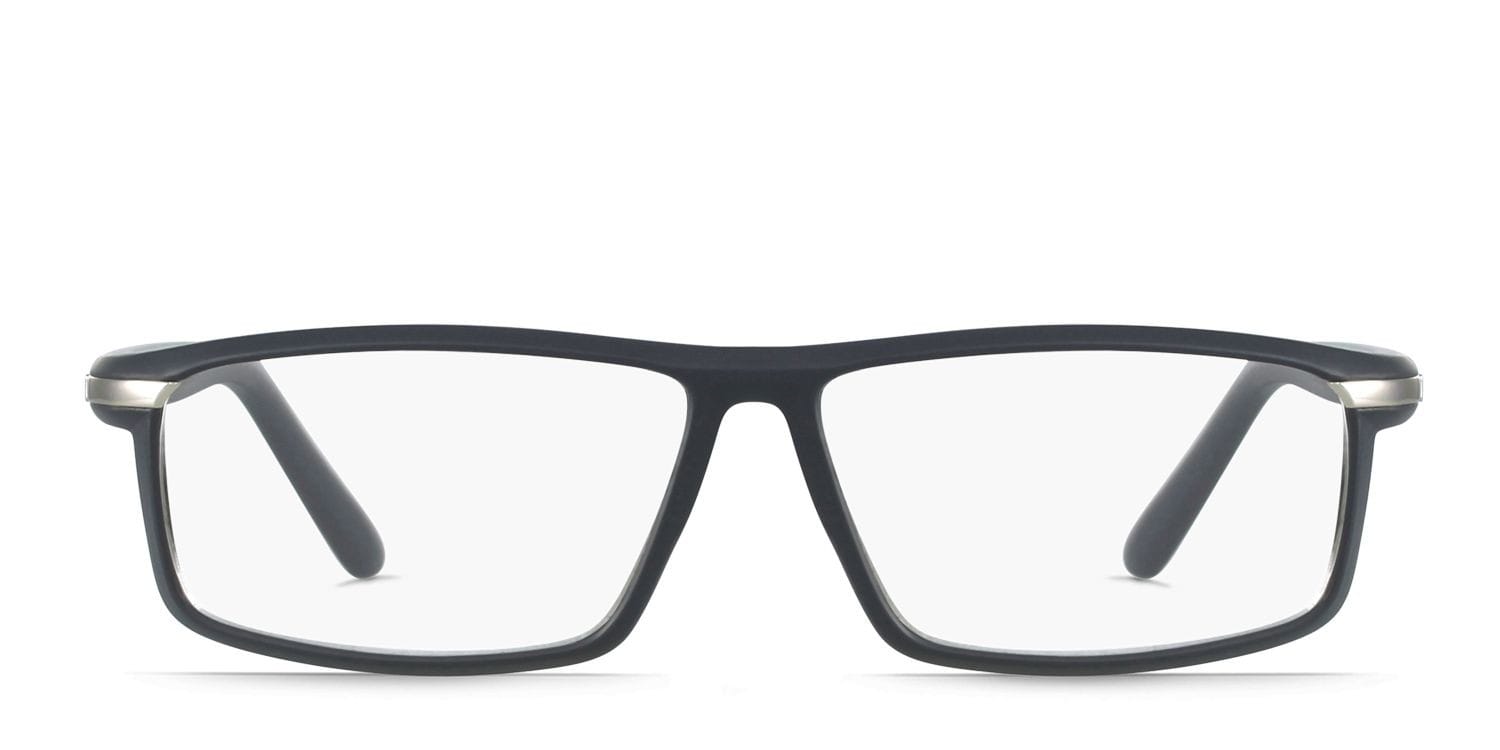 Louis Gray Rectangle Full Frame eyeglasses - front