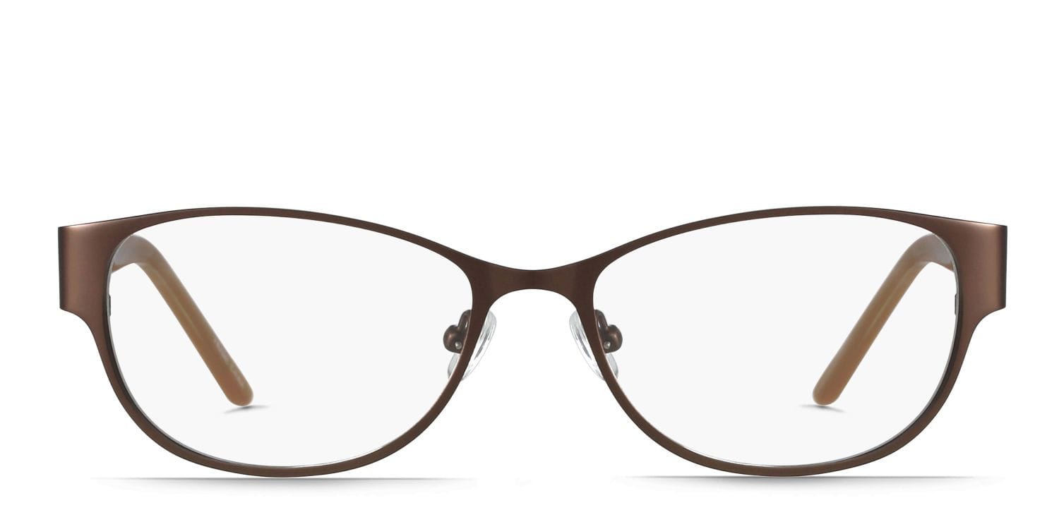 Beth Brown Cat Eye Full Frame eyeglasses - front