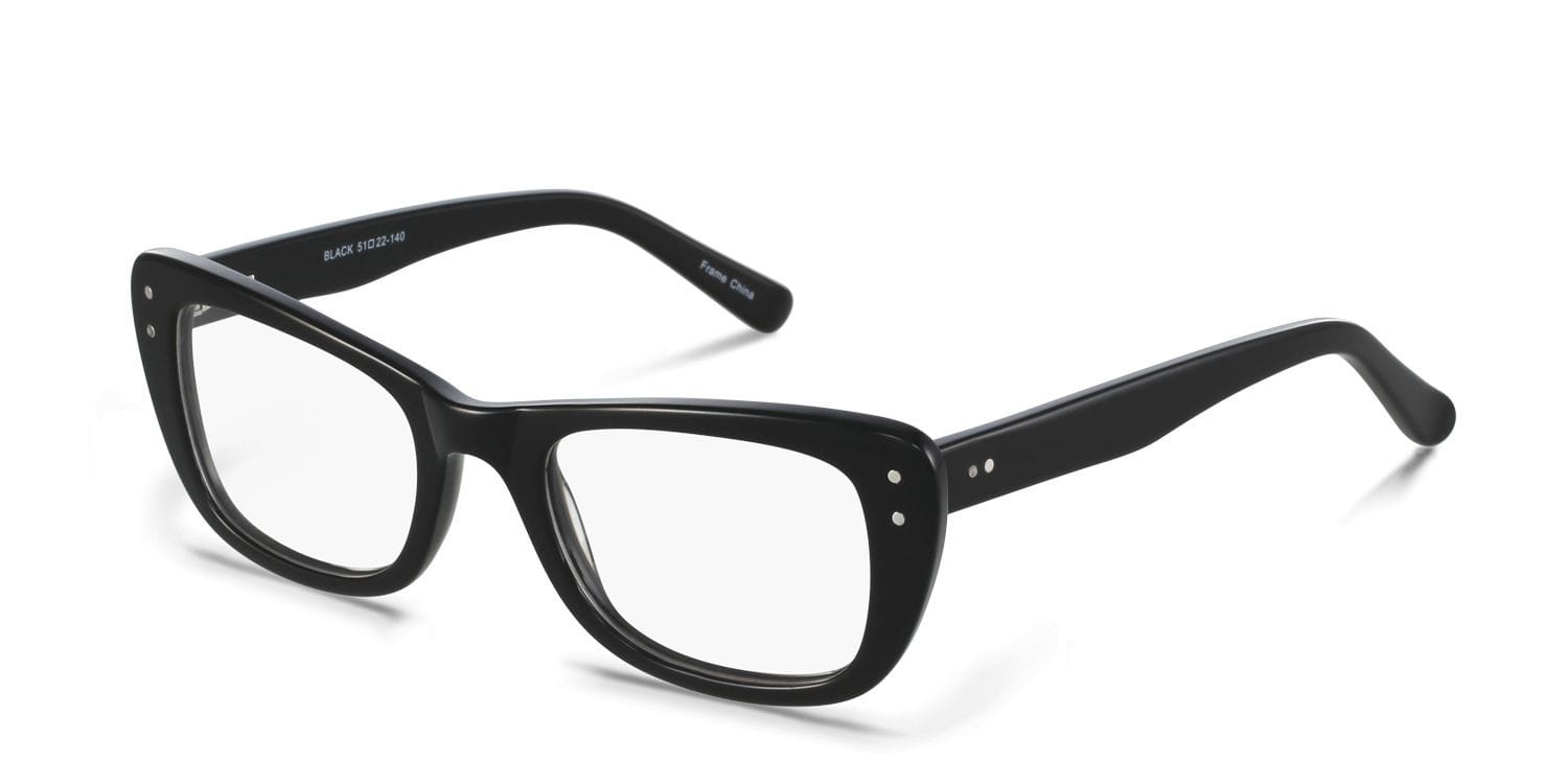 Joplin Black Prescription eyeglasses