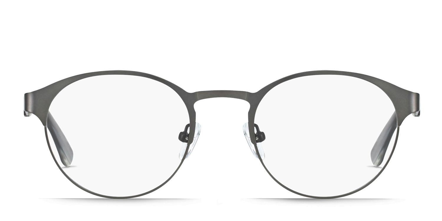 Freud Gunmetal Round Full Frame eyeglasses - front