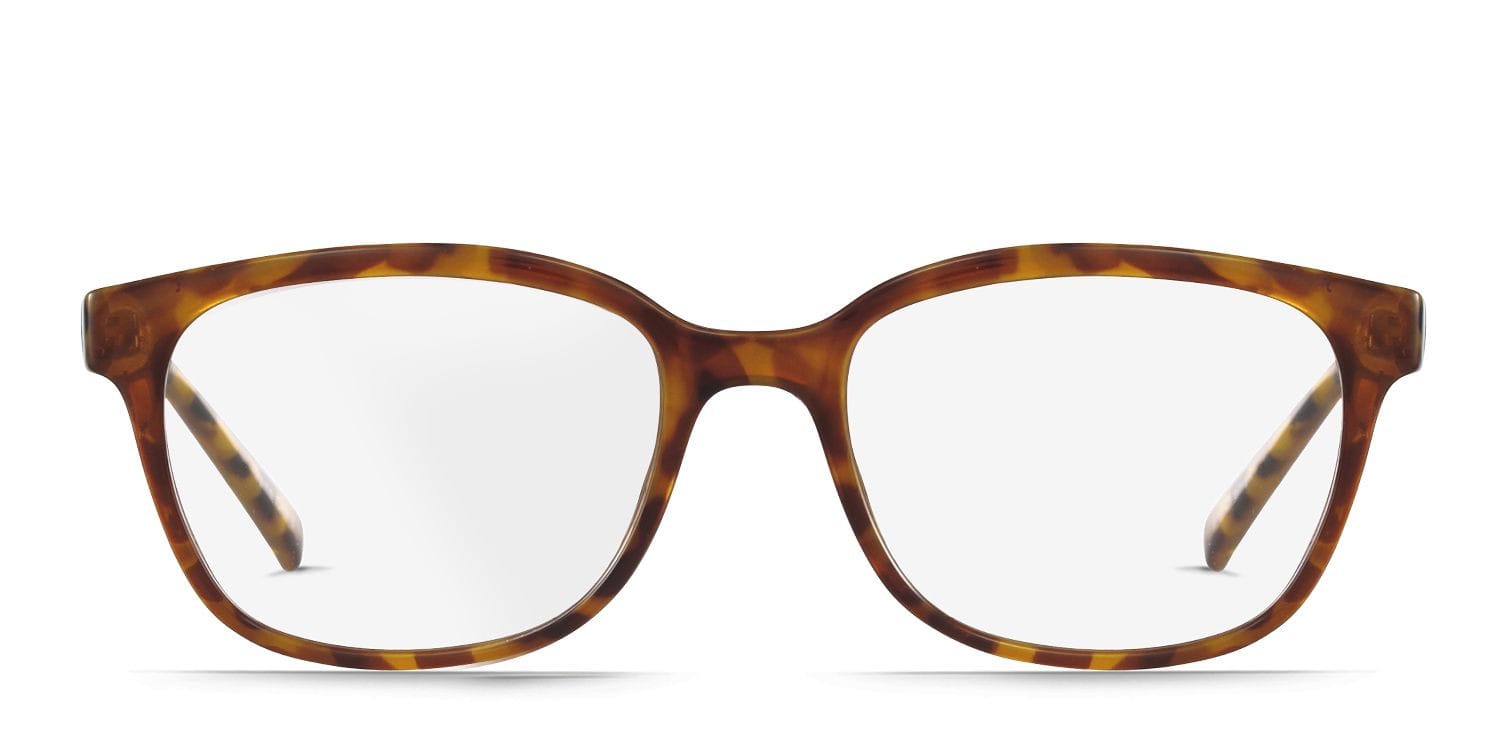 Sam Tortoise Rectangle Full Frame eyeglasses - front