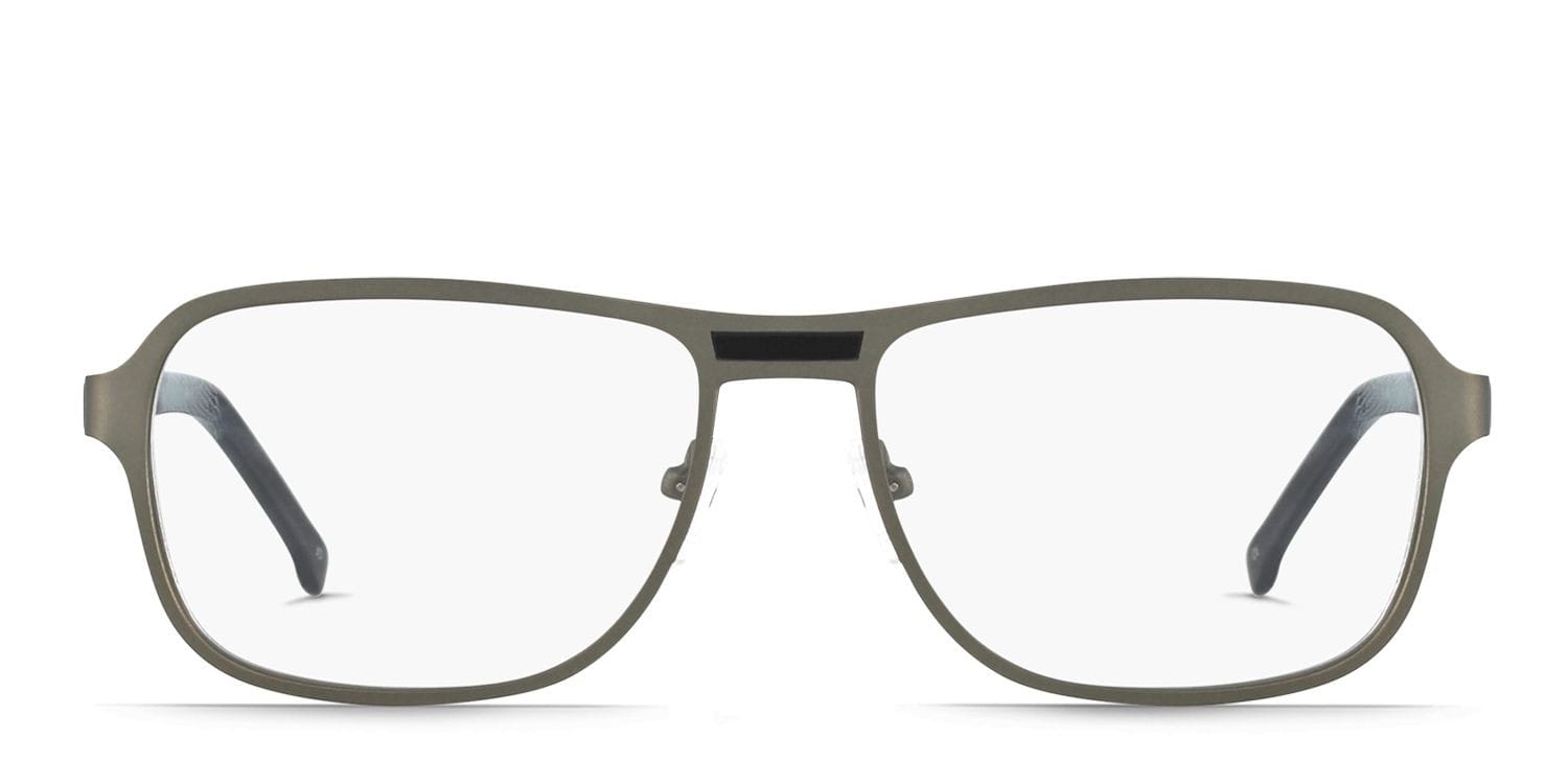 Morrison Gunmetal Aviator Full Frame eyeglasses - front
