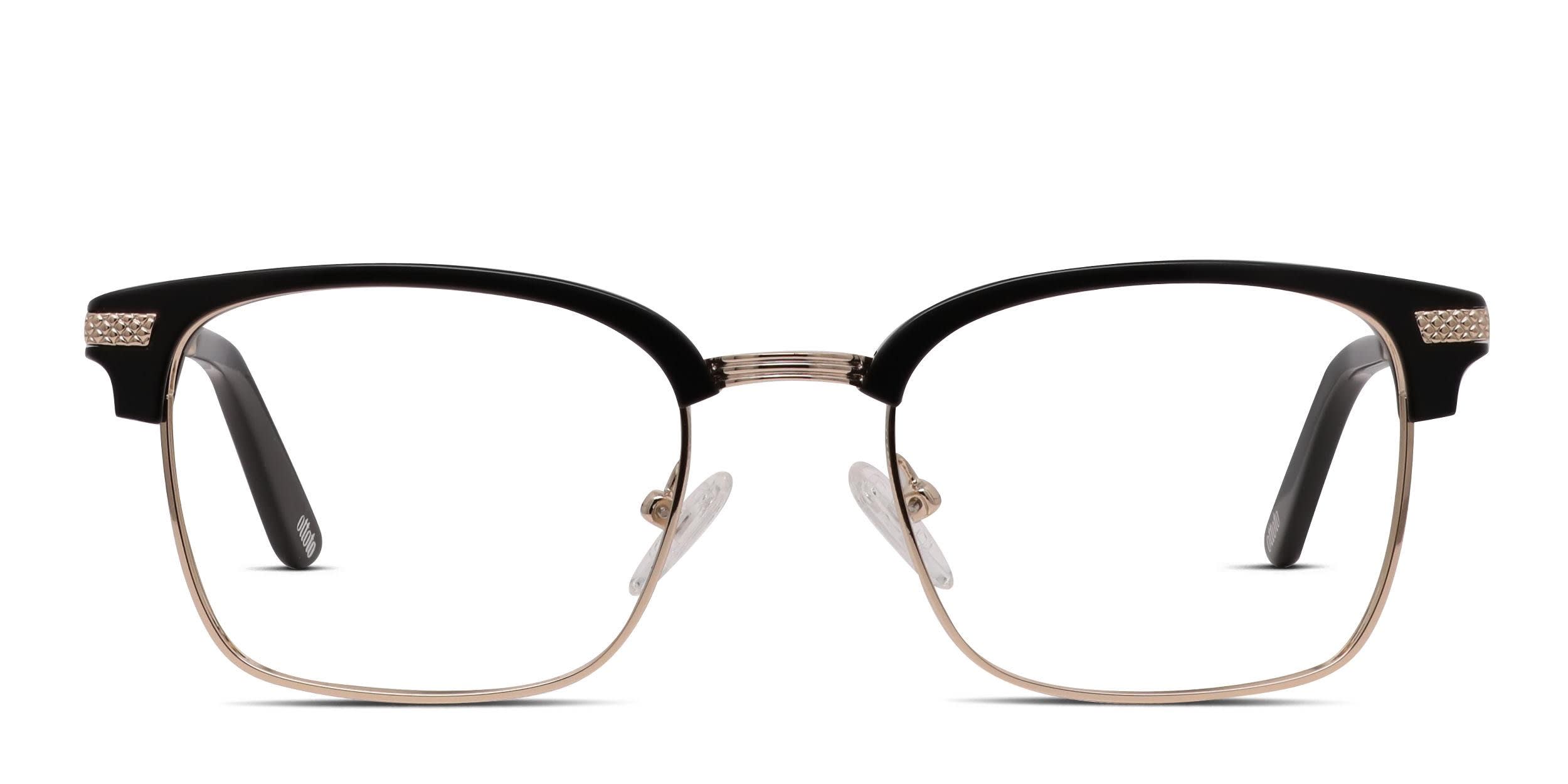 Ottoto Copperfield Black, Gold glasses - Black / Gold - Frontal View