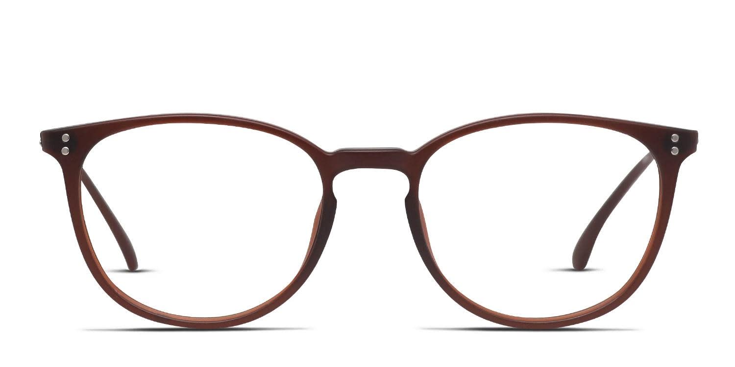 Ottoto Weston Brown glasses - Brown - Frontal View