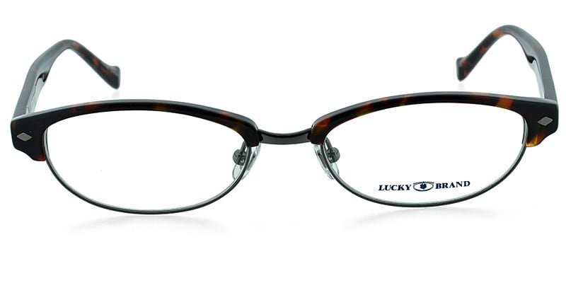 Lucky Brand Pearl Tortoise NA Oval Full Frame sunglasses - front