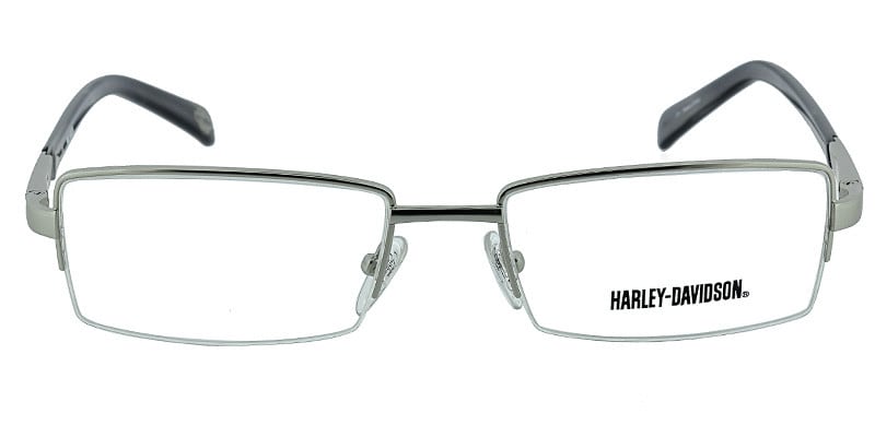 Harley-Davidson 401 Silver NA Rectangle Half Frame sunglasses - front