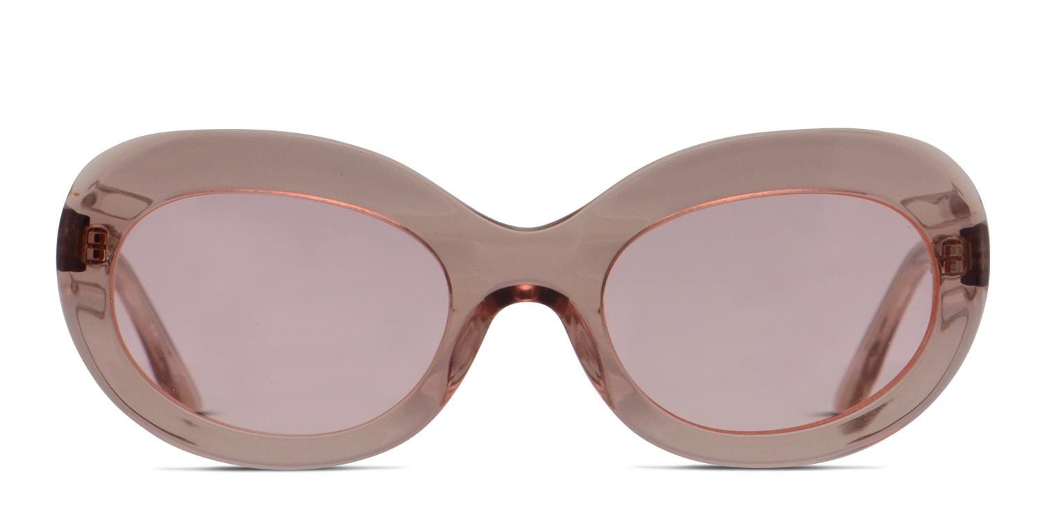 Amelia E. Rosabella Clear Pink Prescription Sunglasses
