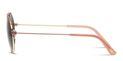 Ottoto Obelisk Pink, Gold glasses - Rose Gold / Gold - Side View