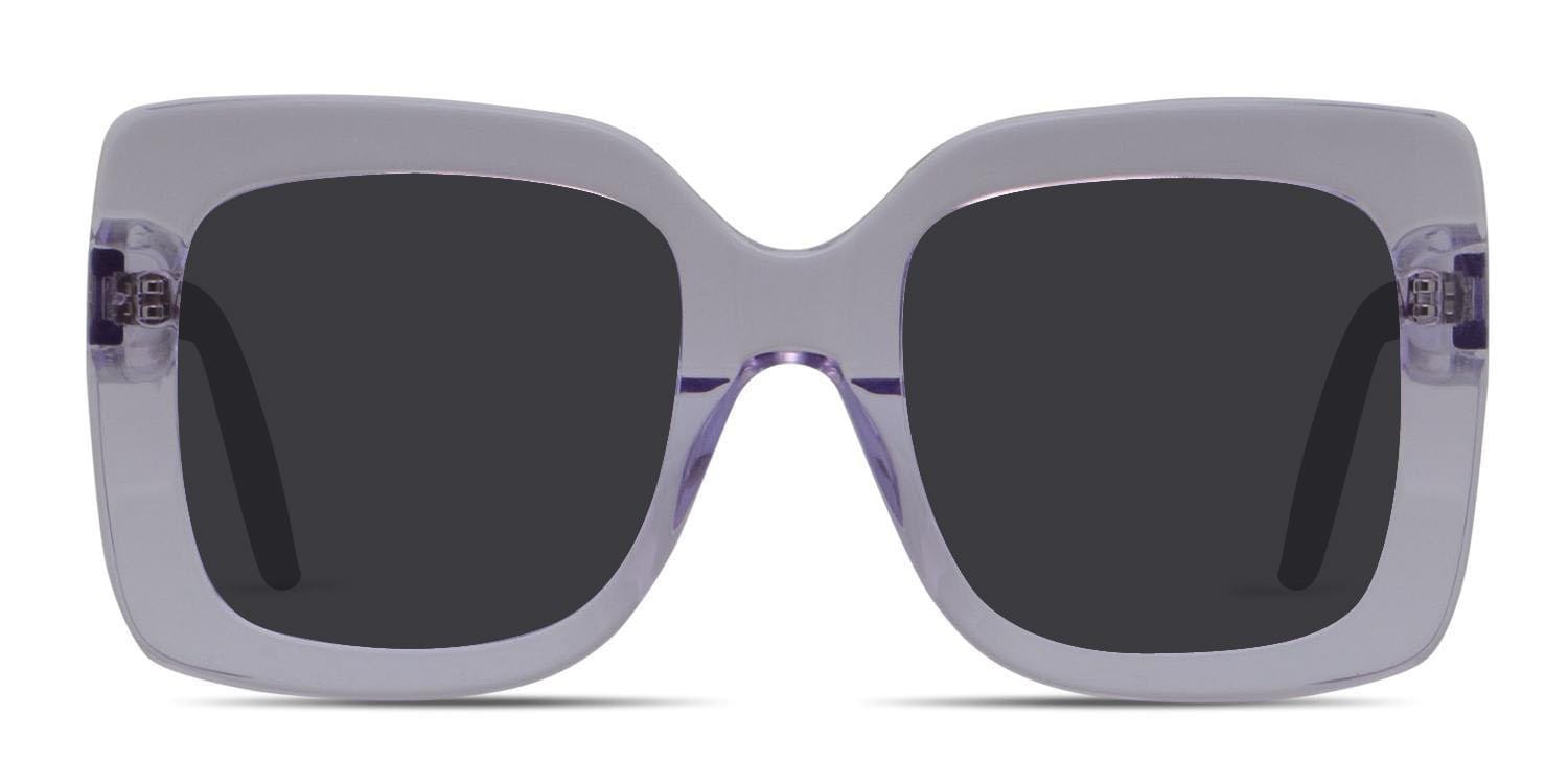 Amelia E. Sparkle Clear/Purple Prescription Sunglasses