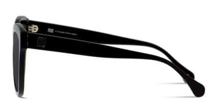 Muse Granada Shiny Black glasses - Shiny Black - Side View