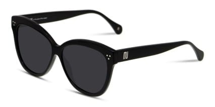 Muse Granada Shiny Black glasses - Shiny Black - Angle View