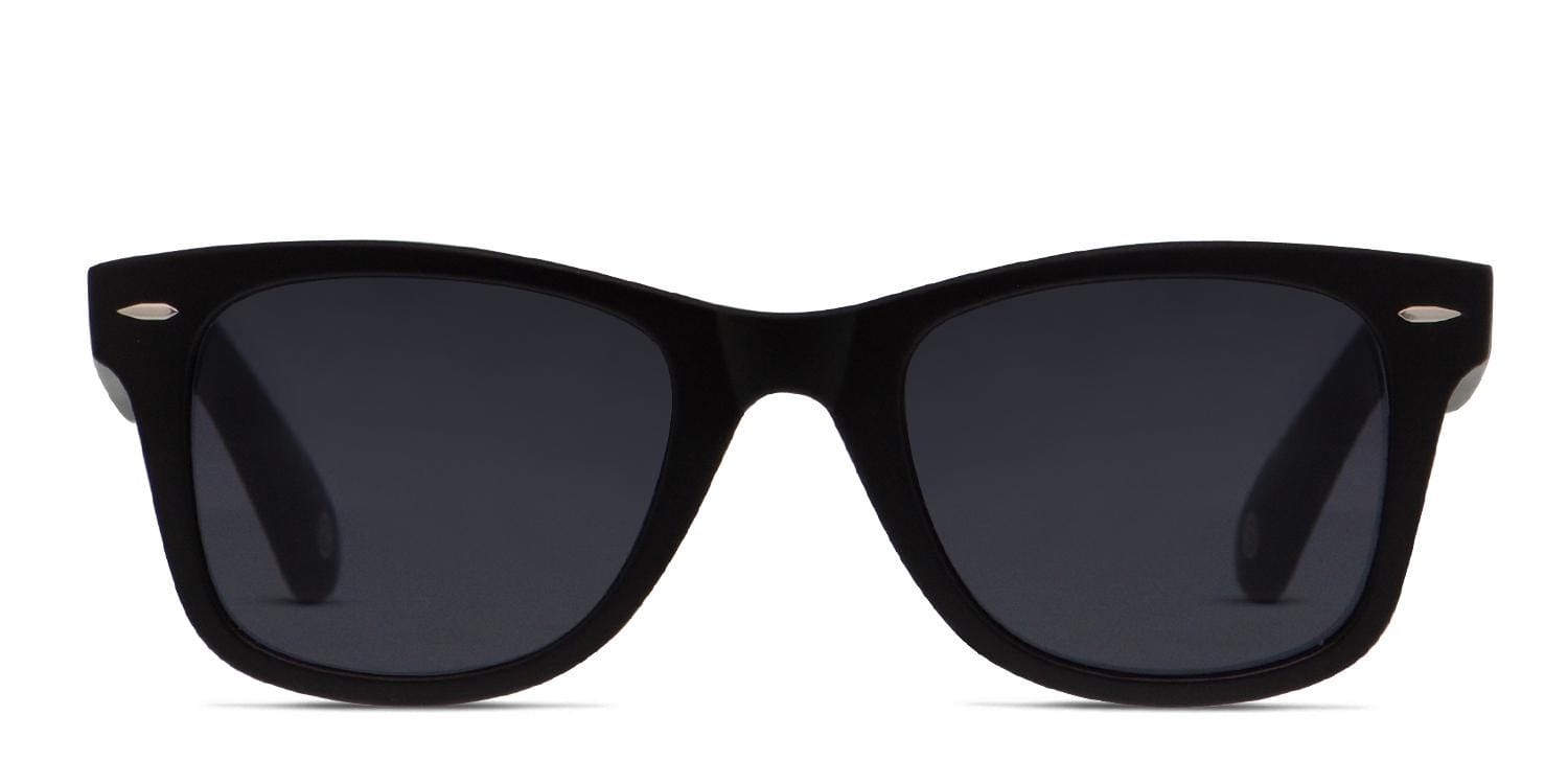 SeaClean Black Square, Wayframe Full Frame sunglasses - front