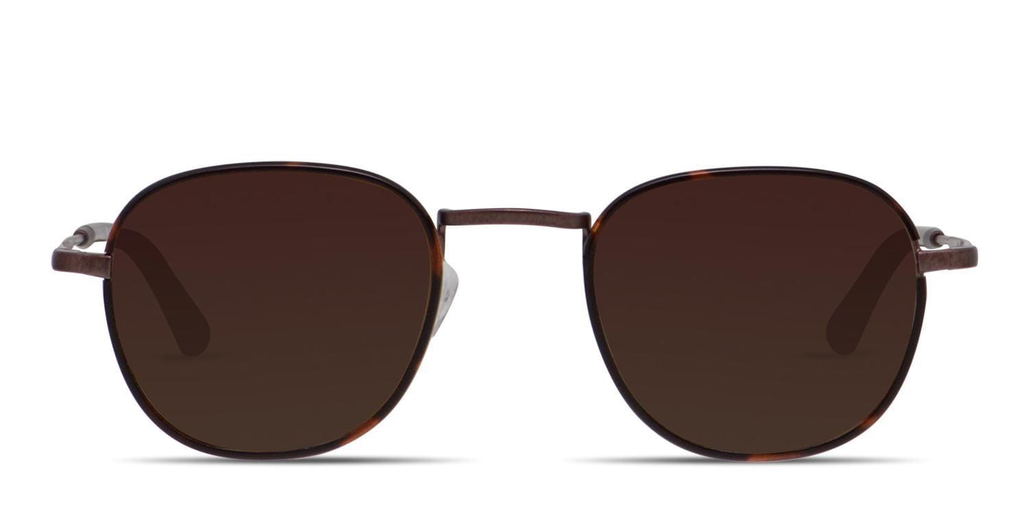 Muse Missoula Brown/Tortoise Square Full Frame sunglasses - front