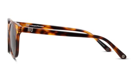 Muse Matt Orange, Clear, Tortoise glasses - Orange / Clear / Tortoise - Side View