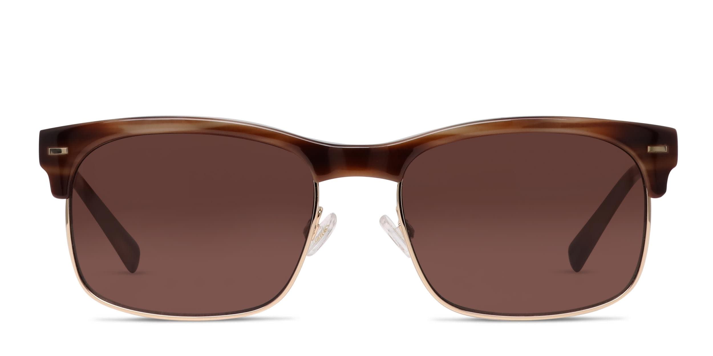 Ottoto Jennings Brown, Gold glasses - Brown / Gold - Frontal View