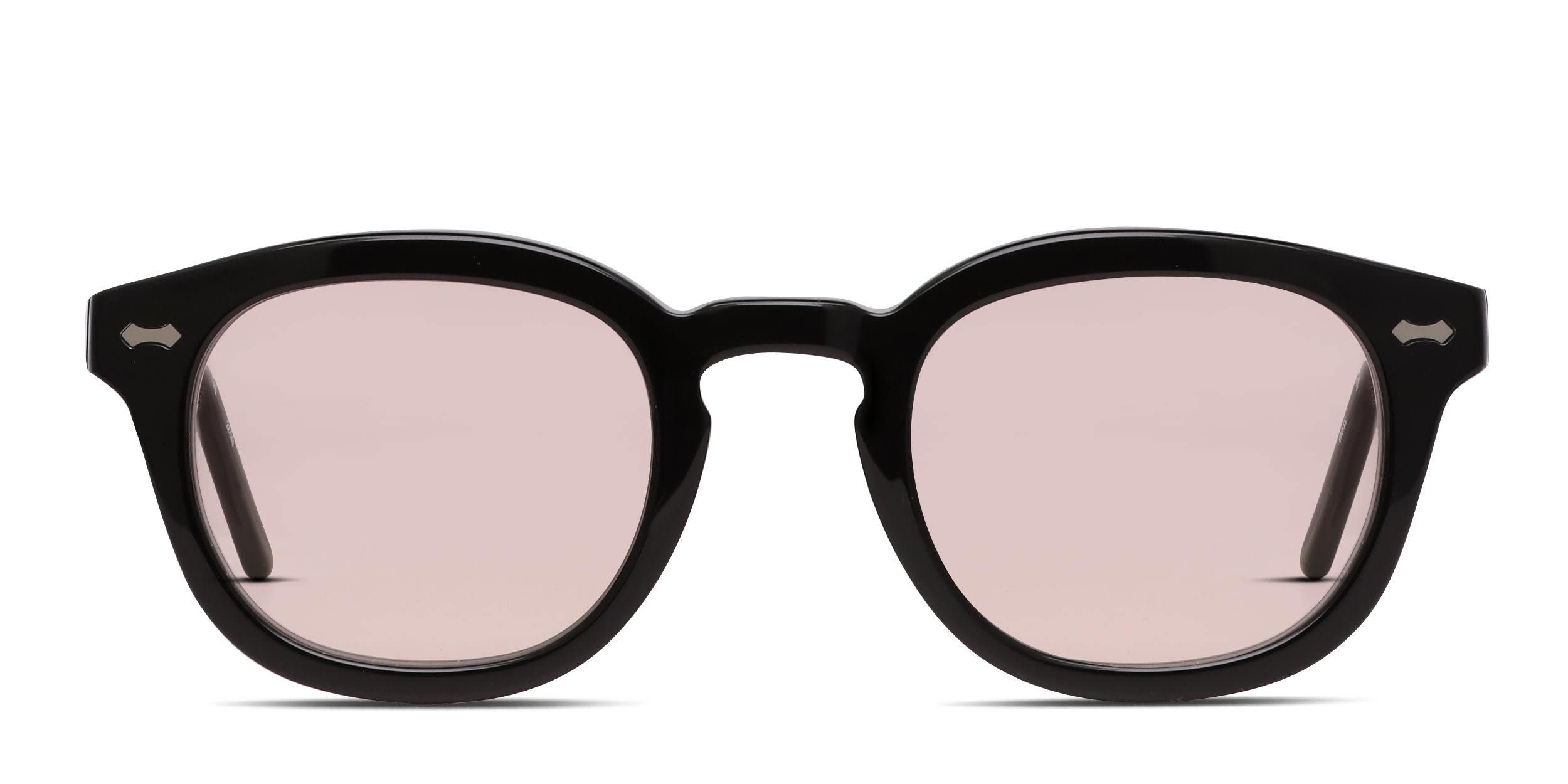 Muse Optimum Shiny Black, Red glasses - Shiny Black / Red - Frontal View