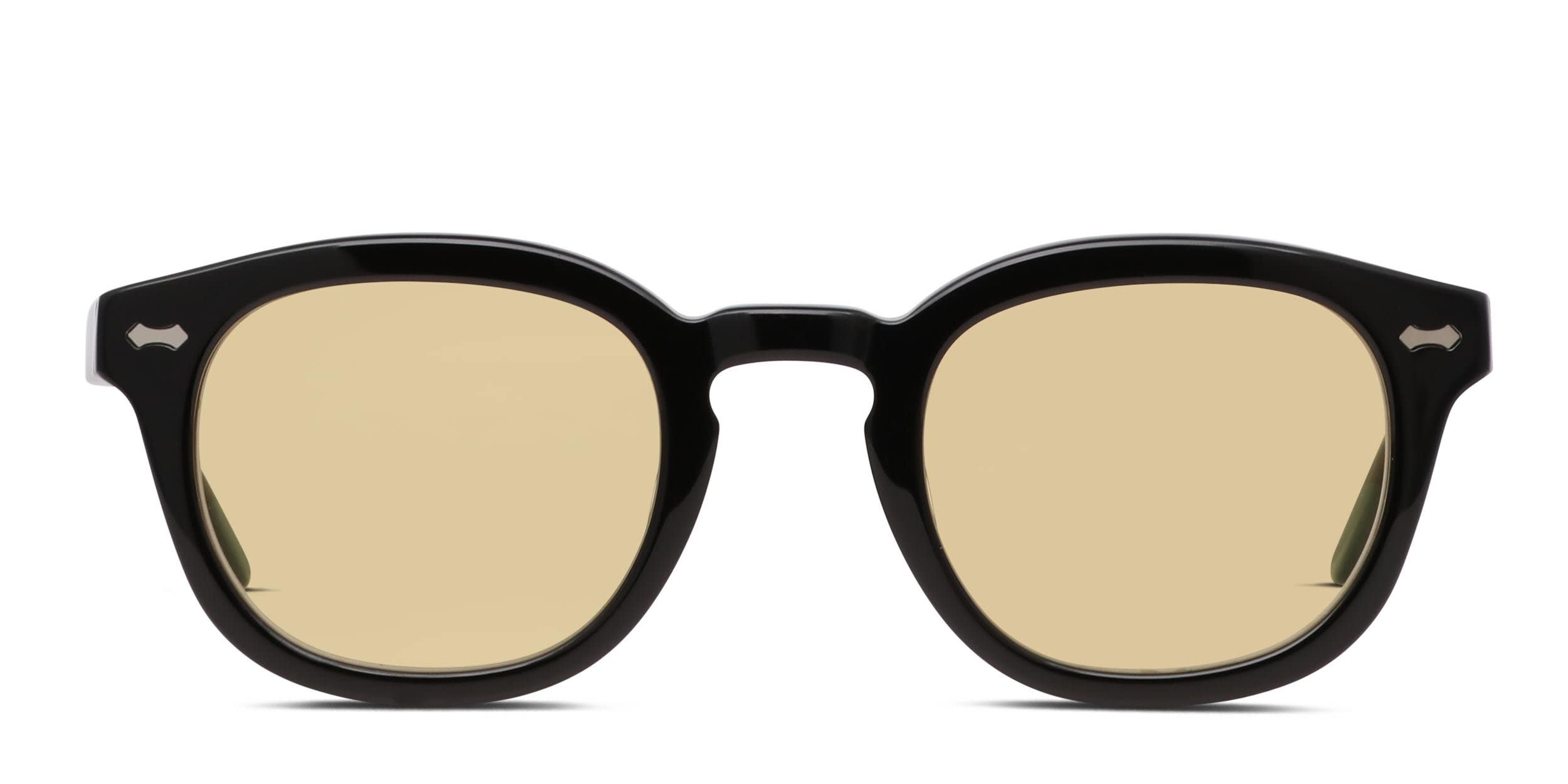 Muse Optimum Shiny Black, Yellow glasses - Shiny Black / Yellow - Frontal View