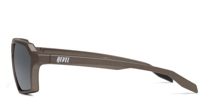Revel Whirl Brown glasses - Brown - Side View