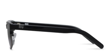 Muse Rangeline Shiny Black, Gunmetal glasses - Shiny Black / Gunmetal - Side View